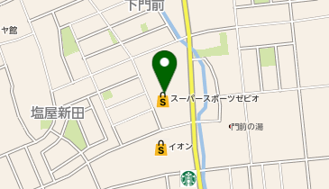 スーパースポーツゼビオ 上越店の地図画像