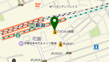 ゼビオスポーツエクスプレス 新潟駅店の地図画像