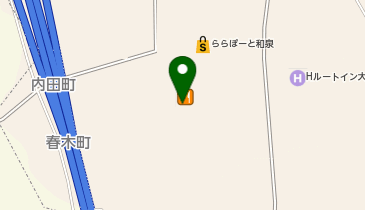 スーパースポーツゼビオ ららぽーと和泉店の地図画像