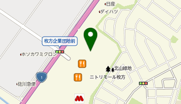 スーパースポーツゼビオ ニトリモール枚方店の地図画像
