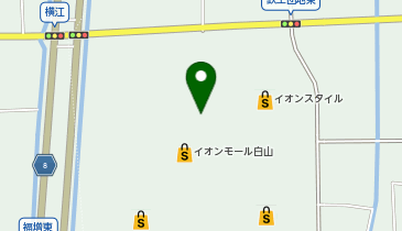 スーパースポーツゼビオ イオンモール金沢白山店の地図画像