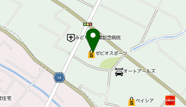 ゼビオスポーツエクスプレス  千葉浜野店の地図画像