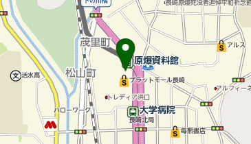 スーパースポーツゼビオ プラっとモール長崎店の地図画像