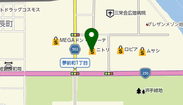 スーパースポーツゼビオ 姫路広畑店の地図画像