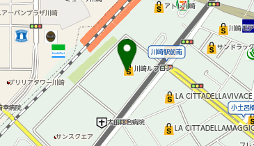 スーパースポーツゼビオ 川崎ルフロン店の地図画像