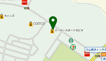 スーパースポーツゼビオ 多摩境店の地図画像