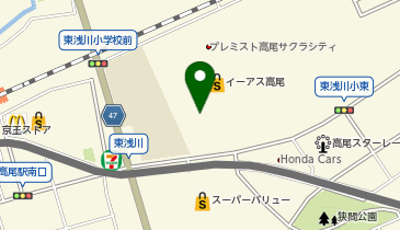 スーパースポーツゼビオ イーアス高尾店の地図画像