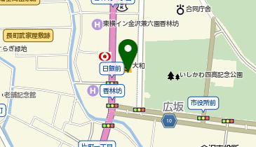 ブッフェレストラン ザ ダイニング 香林坊大和の地図画像