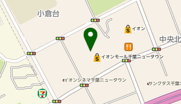 グランブッフェ イオンモール千葉ニュータウンの地図画像