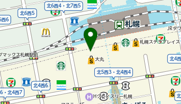 THE BUFFET(ザ ブッフェ) 大丸札幌の地図画像