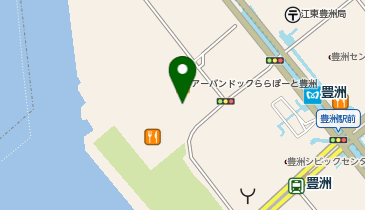 グランブッフェ ららぽーと 豊洲の地図画像