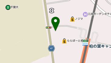 ザ ブッフェ ニューマーケット ららぽーと柏の葉の地図画像