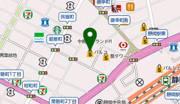 一人鍋しゃぶしゃぶ すうぷ 静岡パルコの地図画像