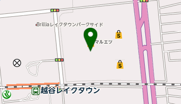 ザ ブッフェ ニューマーケット イオンレイクタウン越谷の地図画像