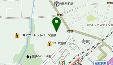 ハートブレッドアンティーク アリオ倉敷店の地図画像