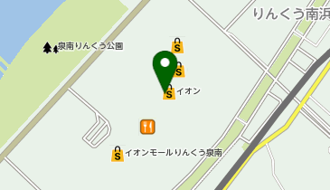 ハートブレッドアンティーク イオンモールりんくう泉南店の地図画像