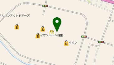 ハートブレッドアンティーク イオンモール羽生店の地図画像