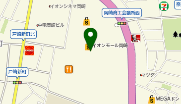 ハートブレッドアンティーク イオンモール岡崎店の地図画像