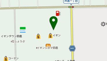 ハートブレッドアンティーク イオンモール鈴鹿店の地図画像