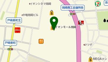 パステル イオンモール岡崎店の地図画像