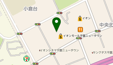 パステル イオンモール千葉ニュータウン店の地図画像
