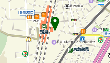 パステル シァル鶴見店の地図画像