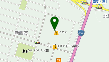 ピネード イオンモール桑名店の地図画像