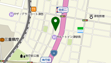 ピネード 津店の地図画像