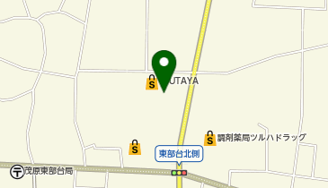 ハートブレッドアンティーク 千葉茂原店の地図画像