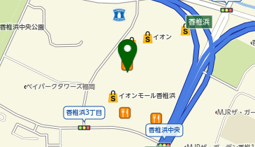 ハートブレットアンティーク イオンモール香椎浜店の地図画像