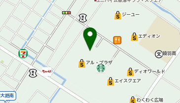 ハートブレッドアンティーク アル・プラザ草津店の地図画像