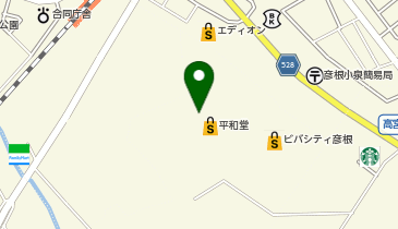 ハートブレッドアンティーク ビバシティ彦根店の地図画像