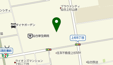 ハートブレッドアンティーク イオンモール仙台上杉店の地図画像