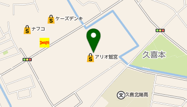 ハートブレッドアンティーク アリオ鷲宮店の地図画像