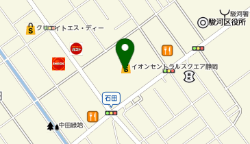 ハートブレッドアンティーク イオンセントラルスクエア静岡店の地図画像