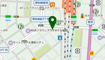 NOVA 博多校の地図画像