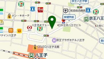 NOVA 八王子校の地図画像