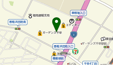 NOVA ガーデンズ千早東校の地図画像