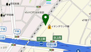 NOVA 千種イオンタウン校の地図画像