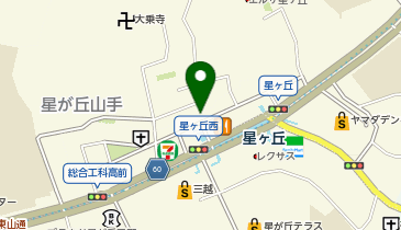 NOVA 星ケ丘校の地図画像