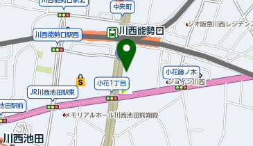 NOVA 川西能勢口校の地図画像