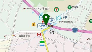 NOVA 八事校の地図画像