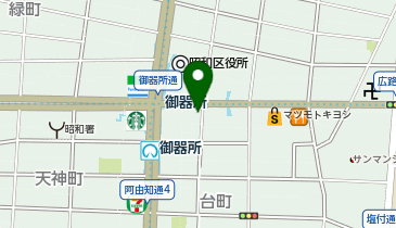 NOVA 御器所校の地図画像