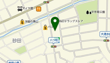 NOVA 篭山校の地図画像