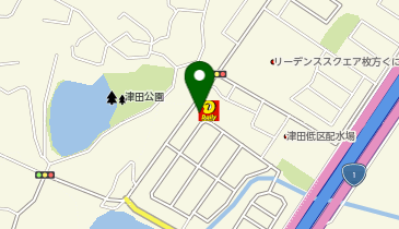 NOVA 枚方津田校の地図画像