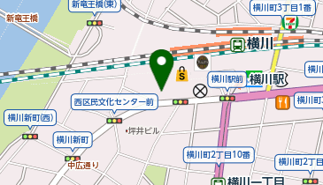 NOVA 横川校の地図画像