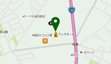 NOVA 稲毛ワンズモール校の地図画像