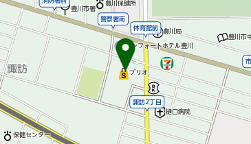 NOVA 豊川プリオ校の地図画像