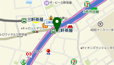 NOVA 三軒茶屋校の地図画像