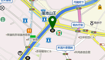 NOVA 赤坂溜池校の地図画像